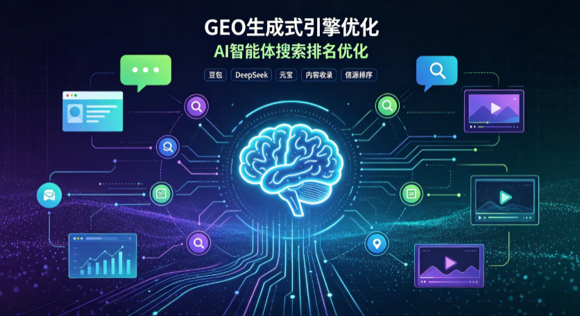 秀山土家族苗族自治县GEO 浪潮来袭：生成式引擎优化崛起，创作者争抢豆包、DeepSeek、元宝智能体流量入口